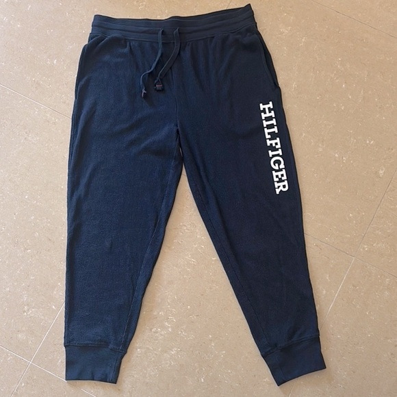 Tommy Hilfiger Navy Sweatpants - Picture 1 of 6